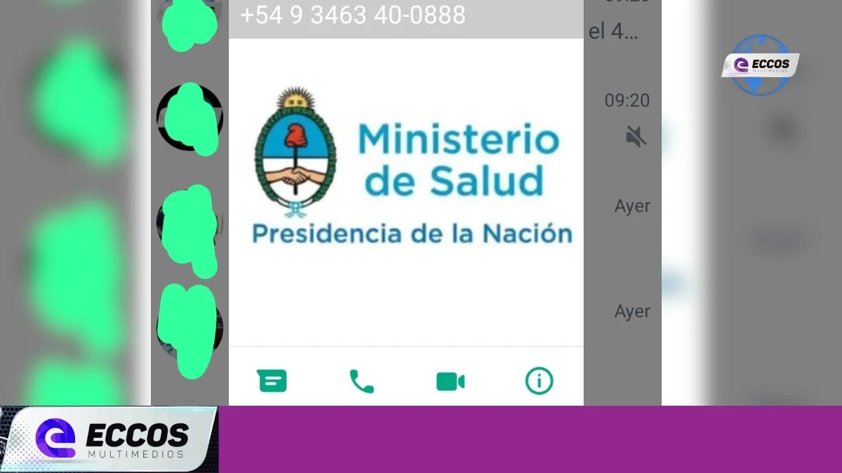 ¡Alerta en Canals! Estafadores Clonan Teléfonos con Características Locales y Falsos Vínculos con el Ministerio de Salud Nacional