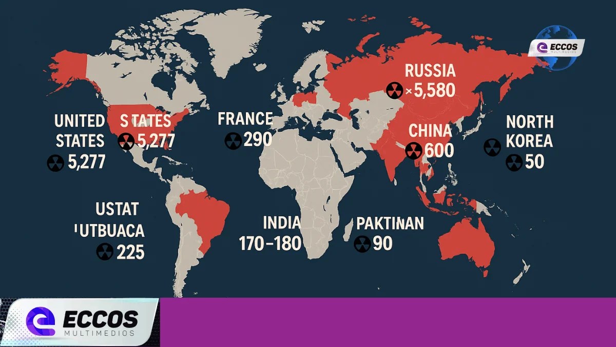 Alarma nuclear global: más de 12.000 ojivas en manos de solo nueve países