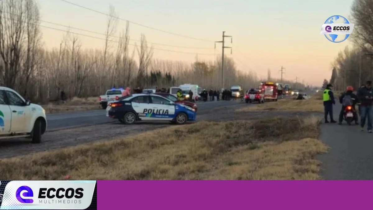 Tragedia en Ruta 7: Dos muertos y varios heridos en un triple choque fatal