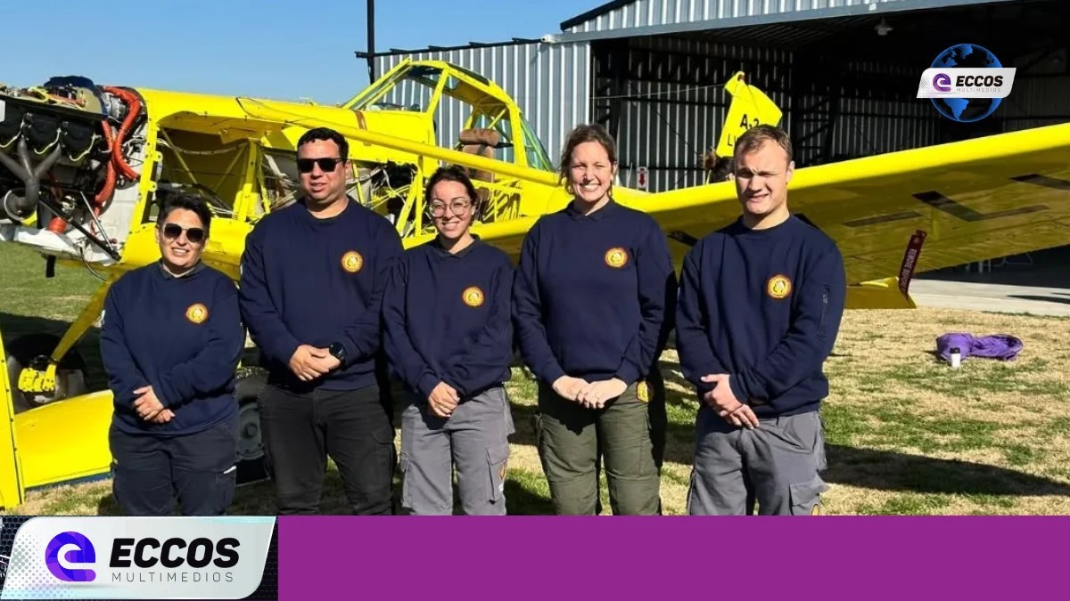 Bomberos Voluntarios de Laborde participación en capacitación de II Nivel sobre incendios de secadoras y aeronaves