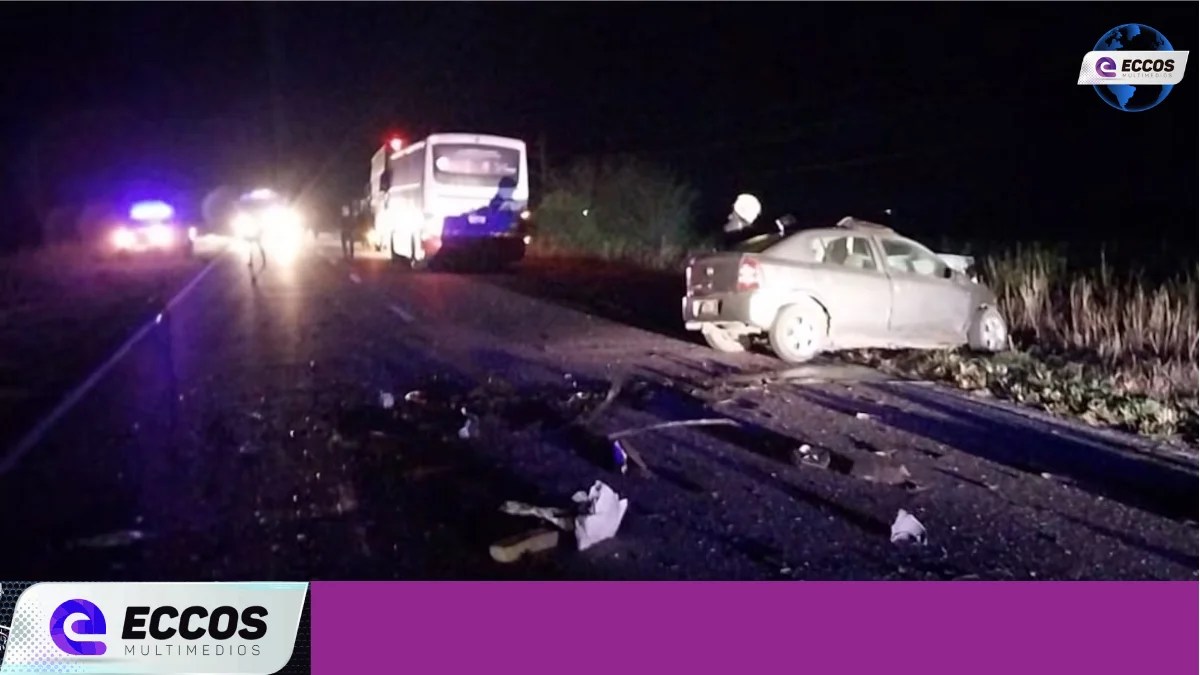 un hombre murió en un choque frontal cerca de La Carlota