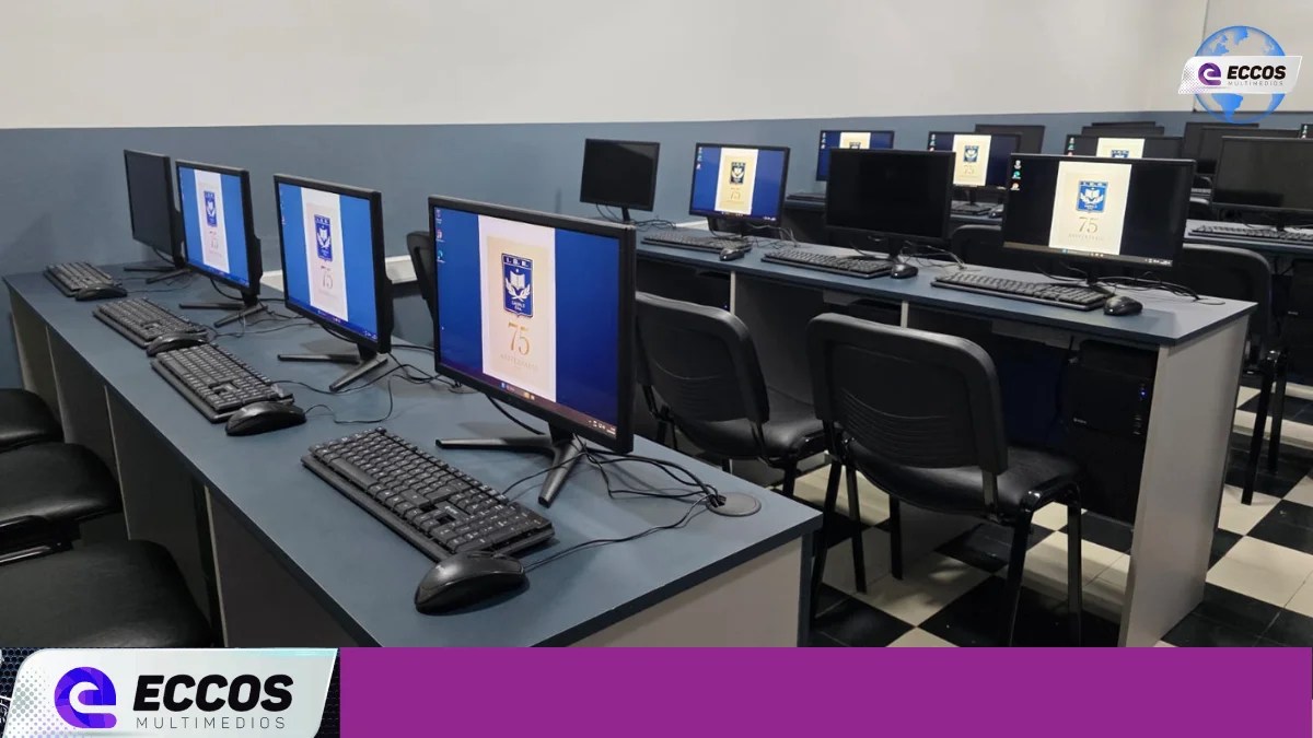 El IBR inauguró una moderna sala de computación: 28 nuevas computadoras y una inversión de $38 millones