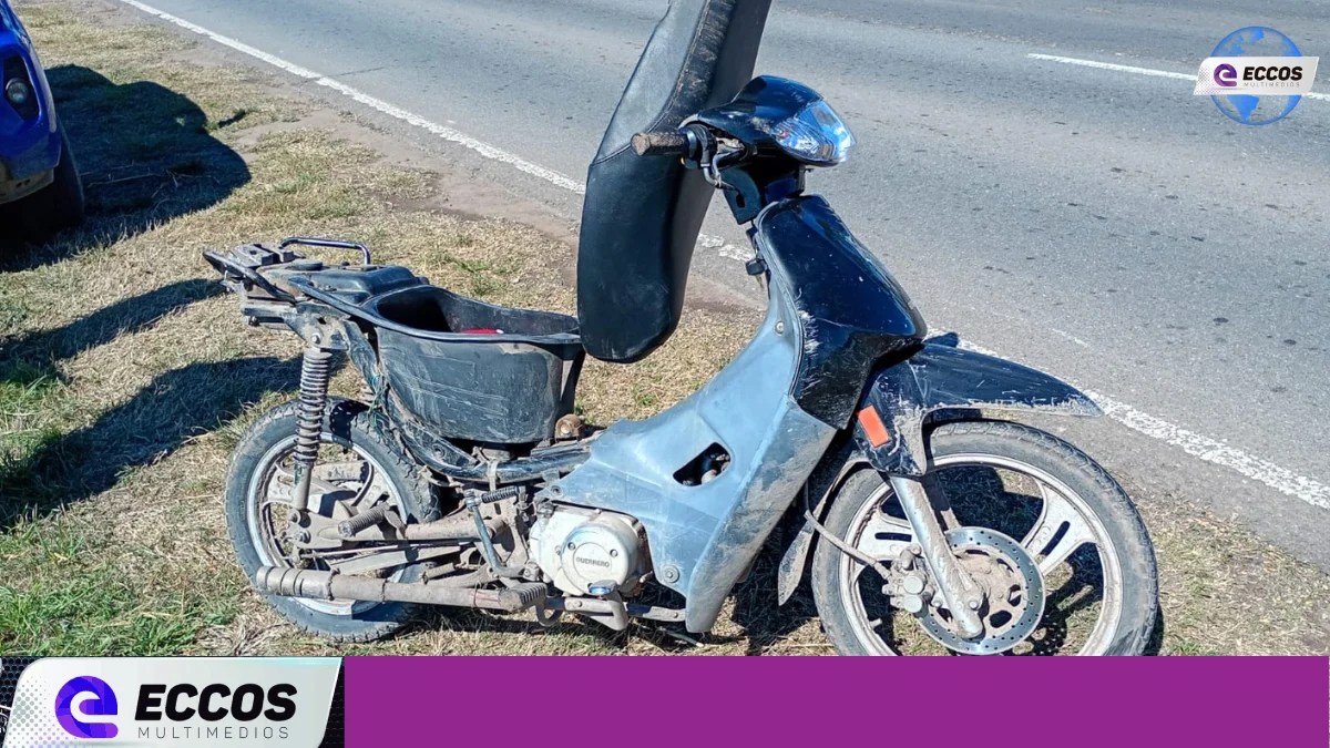Pascanas: detuvieron a un menor que circulaba en una motocicleta robada