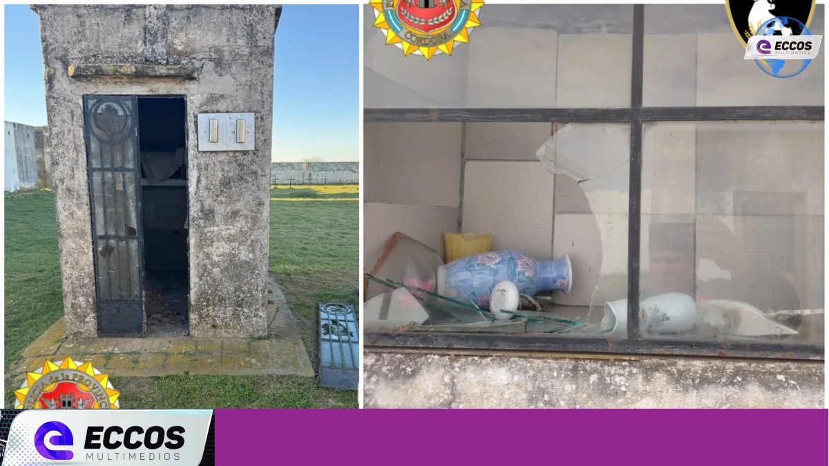 Benjamin Gould: vandalizaron el cementerio y robaron placas de bronce