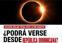 Eclipse solar total este 12 de agosto: ¿podrá verse desde República Dominicana?