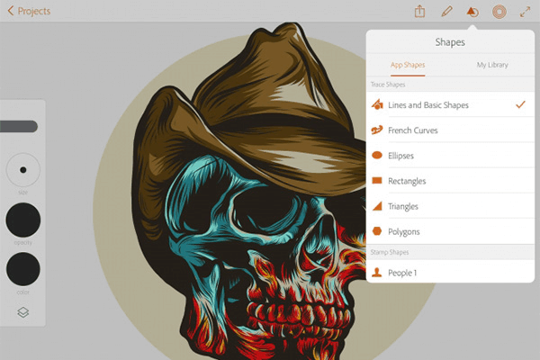 можно ли рисовать скетчи на телефоне