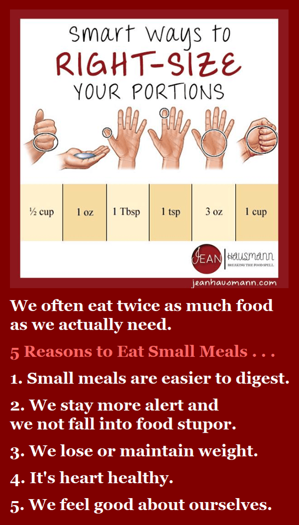 5 Reasons to Eat Small Meals – Infographic A Day