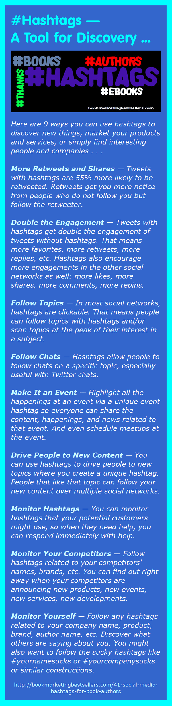 Hashtags: A Tool for Discovery (A Hashtag Infographic) | Infographic A Day