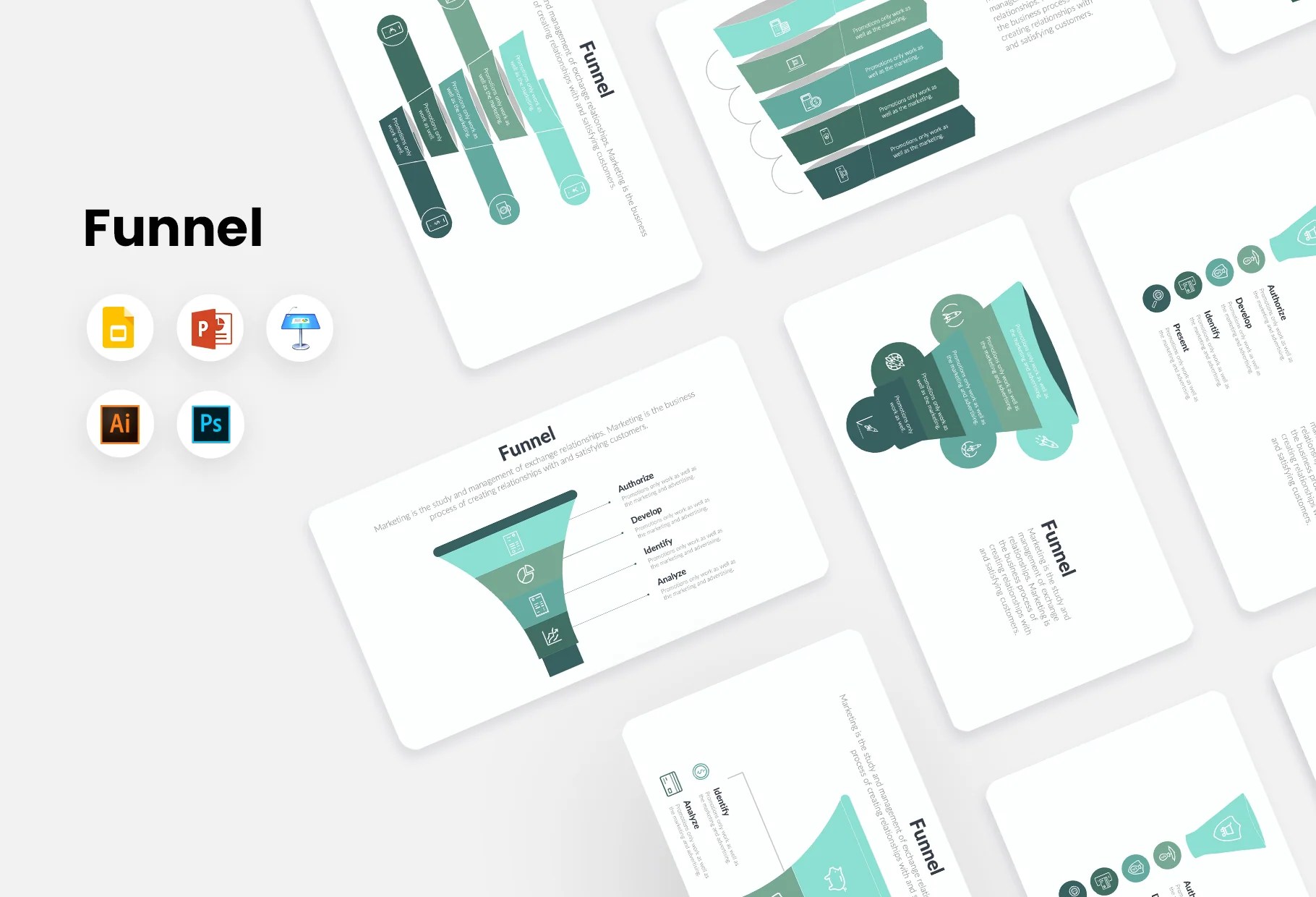 Funnels Infographics Infograpify - Space Arts - Perfect Full HD Collection