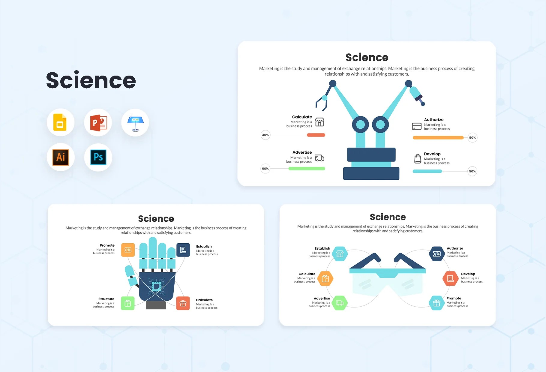 Science Infographics Infograpify - Premium City Background Gallery - Ultra HD