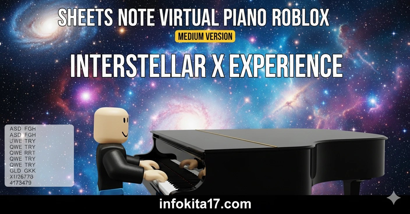Sheets Note Piano Virtual Piano Roblox X Experience Sheets Note Piano Virtual Piano Roblox X Experience Medium