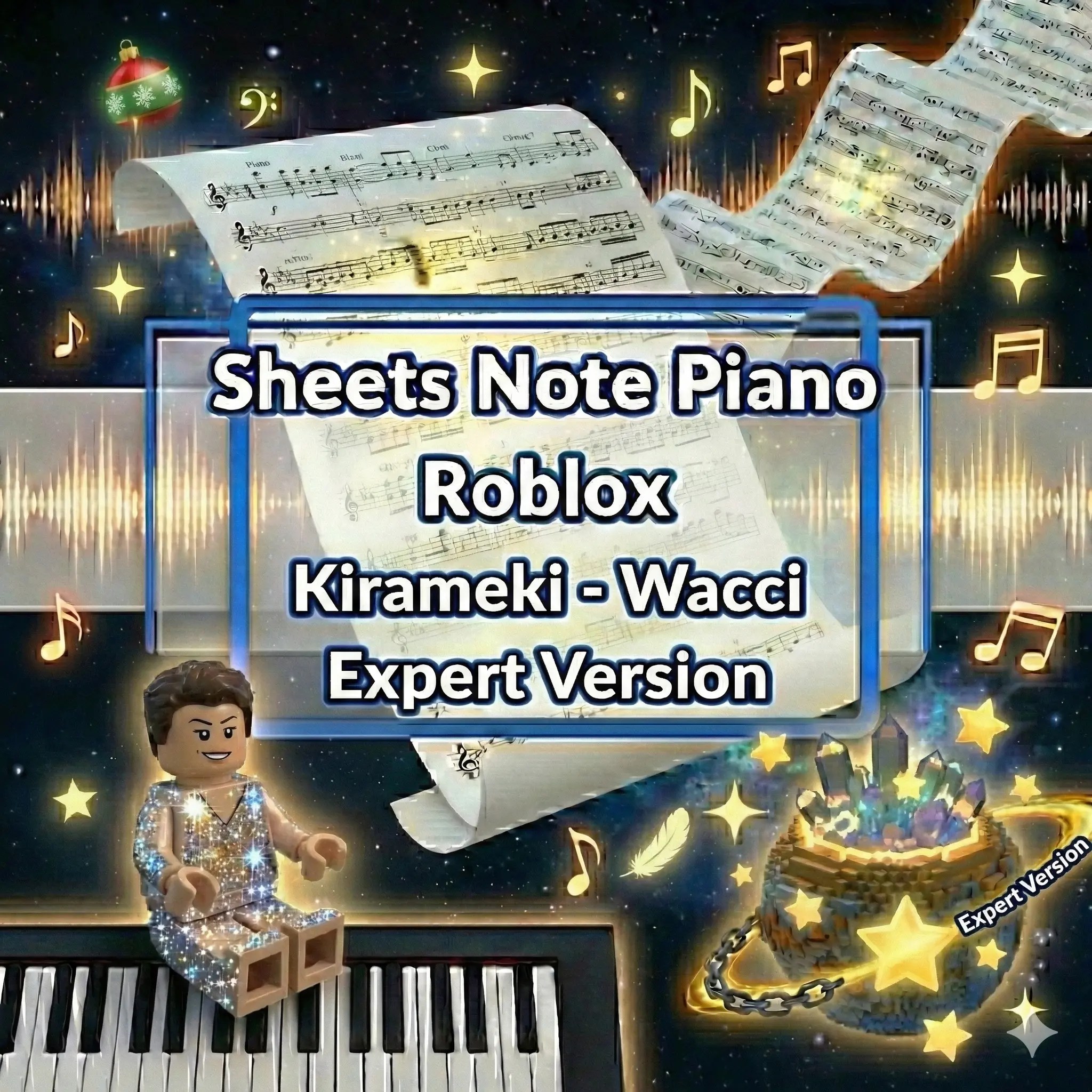 Sheets Note Piano Roblox Kirameki Wacci Expert Version Sheets Note Piano Roblox Kirameki Wacci Expert