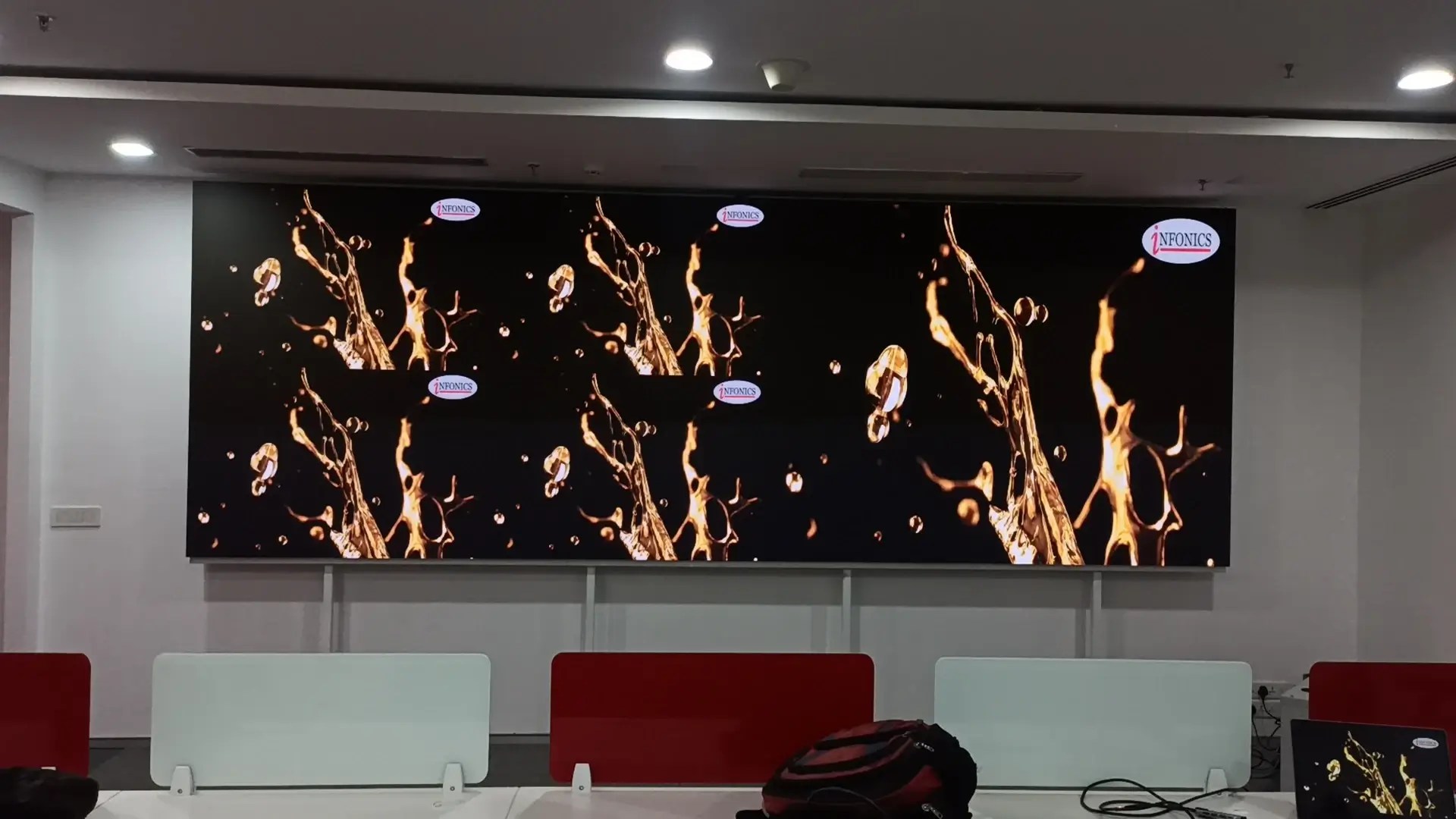 Indoor LED video walls
