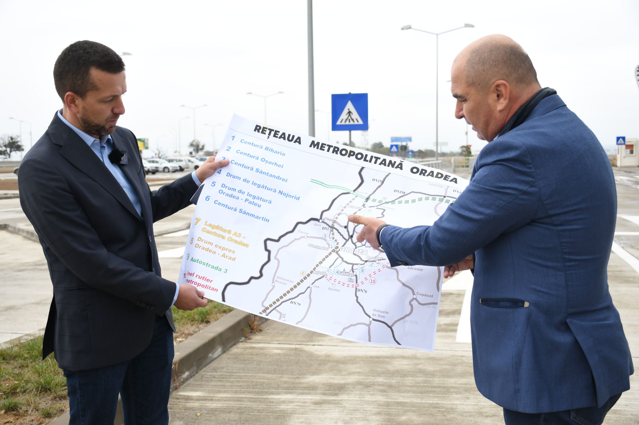 Bolojan: Vom construi un inel rutier metropolitan lung de 20 de km, in partea de sud a Oradiei