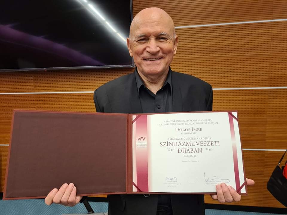 Actorul oradean Dobos Imre, de la Teatrul Szigligeti, a fost premiat de departamentul de Artă Teatrală a Academiei Maghiare de Artă