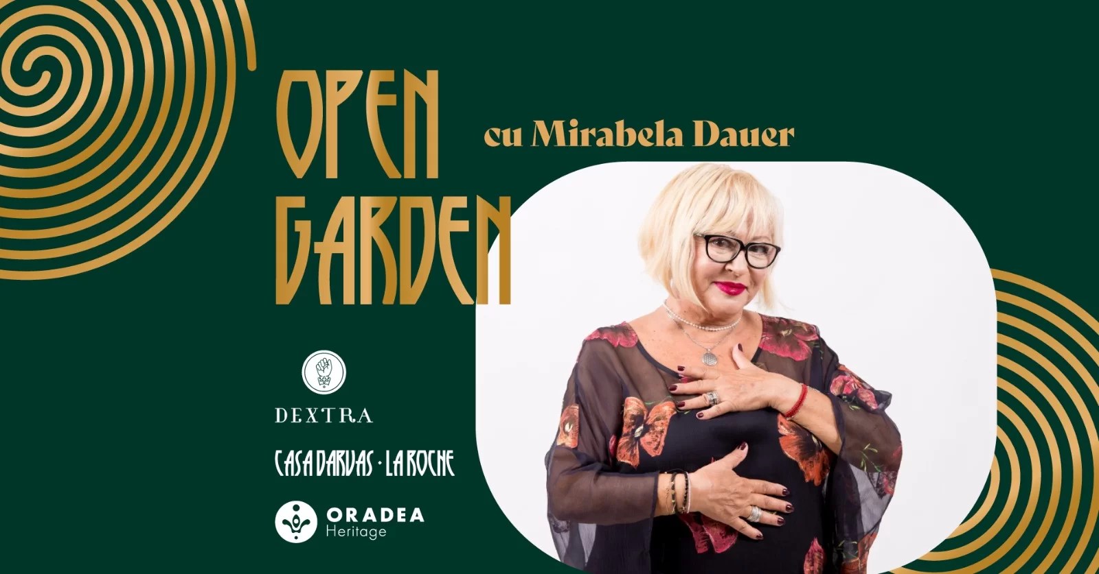 Recital extraordinar al Mirabelei Dauer, vocea de aur a generației 80, la Casa Darvas – La Roche din Oradea