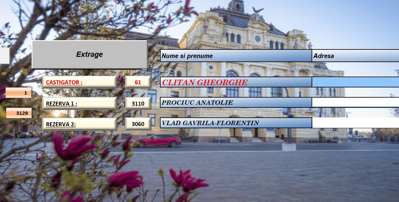 Tombola Primăriei Oradea pentru plata online a impozitelor: al patrulea câștigător desemnat
