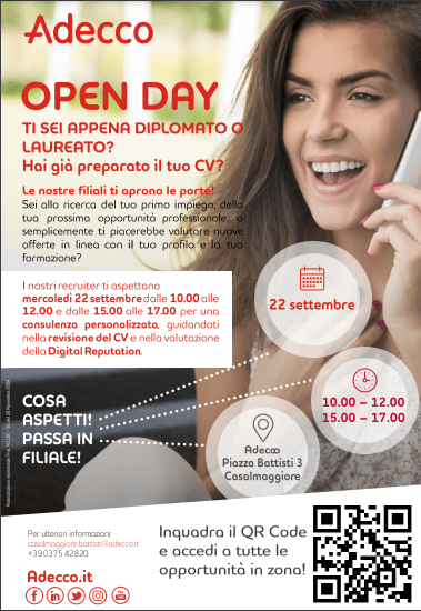 Open Day Agenzia Per Il Lavoro Adecco Filiale Di Casalmaggiore, Casalmaggiore 550_x_379_png