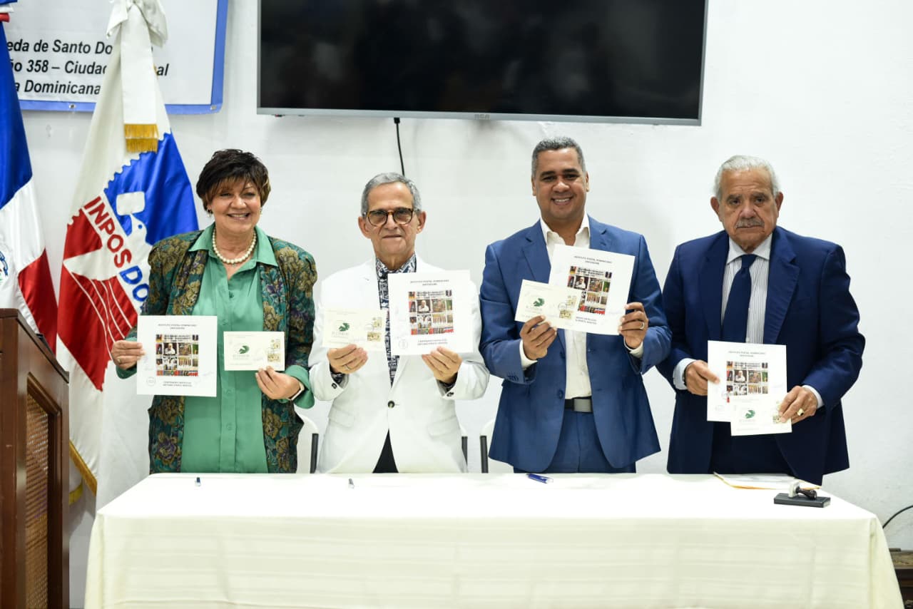 INPOSDOM celebra su 62.º aniversario con una colección histórica de emisiones postales conmemorativas