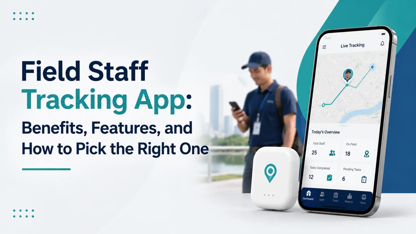 Field Staff Tracking App