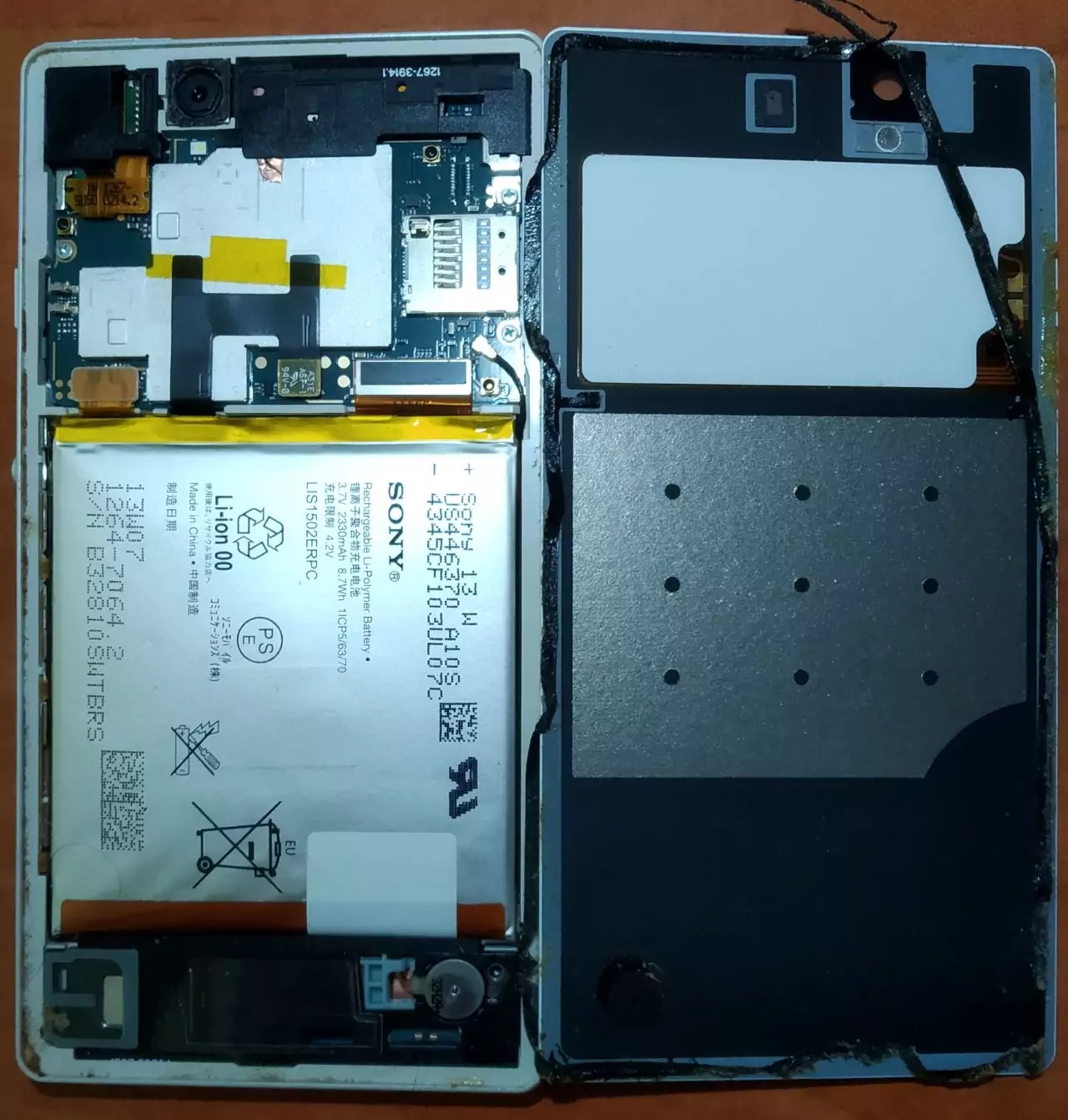 bateria hinchada movil xperia