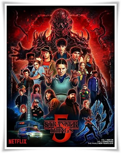 드라마 "기묘한 이야기 5" (사진=Netflix)