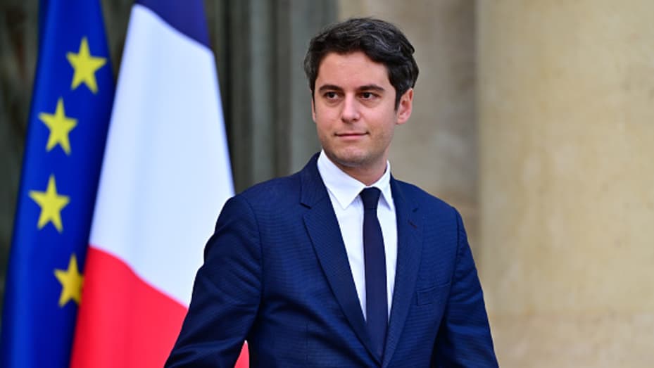 Gabriel Attal Prime Minister Of France
