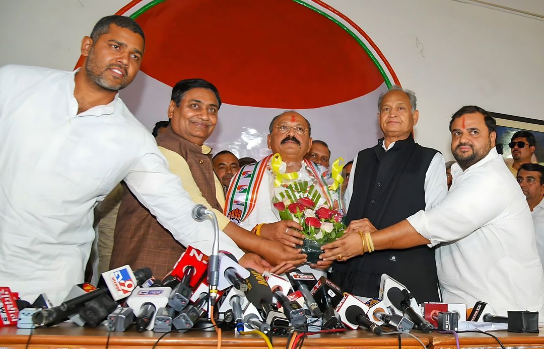 Prahlad Gunjal Joined Congress