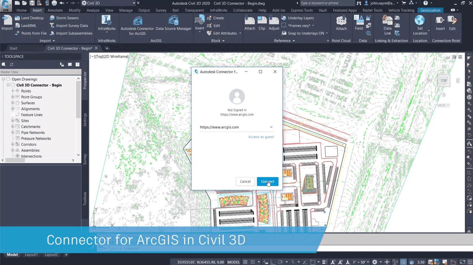 New Integration For Autodesk Civil 3d Informed Infrastructure