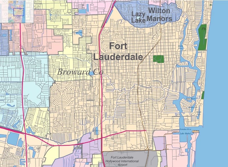 Ft Lauderdale Area Map Fort Lauderdale Housing Market Statistics By Fort Lauderdale Mapa 