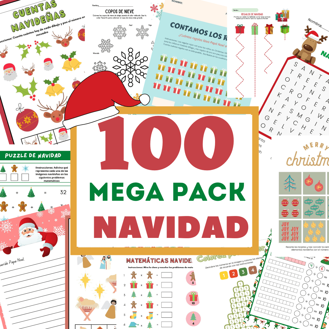 MEGA PACK ACTIVIDADES NAVIDEÑAS