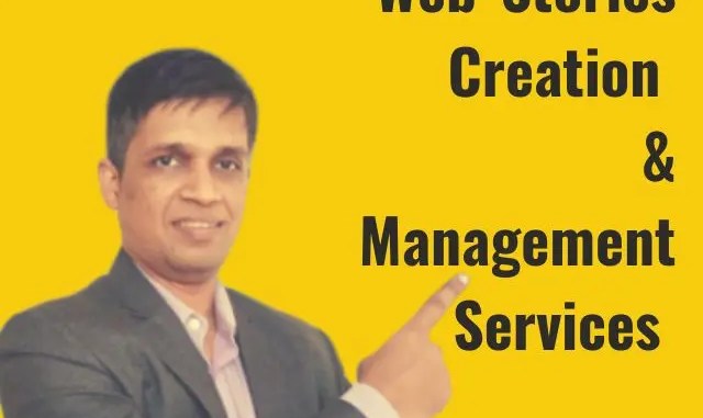 Google web stories creation and management services cover