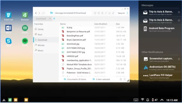 Convert Your Android Into PC Look Sentio2
