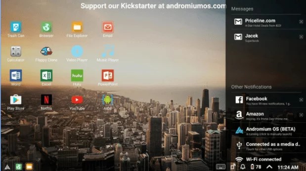 Convert Your Android Into PC Look Sentio3