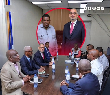 Discussion entre les membres du CEP et le Premier ministre Fils-Aimé à propos des dispositions nécessaires à prendre pour l’organisation des élections