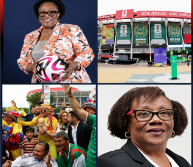 Surprise VIP à la Coupe du Monde 2026 : Haïti prend de l’ampleur avec la Coupe du Monde. Monique André sous les projecteurs, entourée de nombreuses personnes influentes