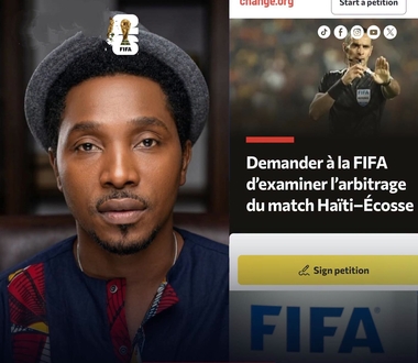 Une pétition explosive approuvé par plus de 80000 personnes menace la validité du match Haïti vs Écosse