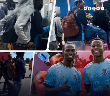 Retour surprise en Haïti : deux joueurs de la sélection haïtienne ont fait leur apparition à l’aéroport. De qui s’agit‑il ?