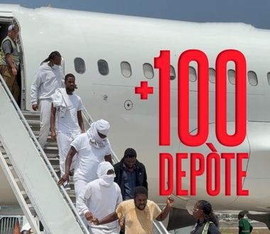 Expulsions massives : les autorités américaines ont expulsé plus de 100 Haïtiens par avion, une opération menée depuis plusieurs aéroports