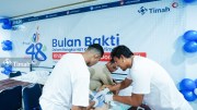 Sambut HUT ke-48, PT Timah Gelar Bulan Bakti di Bangka Selatan, Forkompinda Sebut Warga Rasakan Manfaatnya