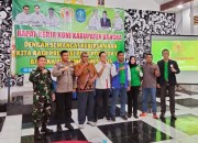 Gelar Raker, KONI Bangka Targetkan Juara Umum Porprov VII