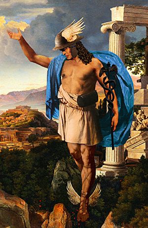 The wheel will turn, my friend. Hermes, messenger of the gods,Patron of thieves & travelers