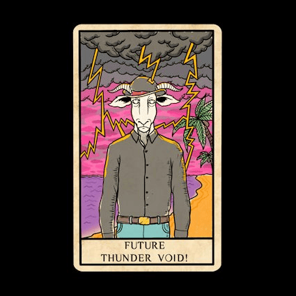 Erik & The Worldly Savages – Future Thunder Void publicity image