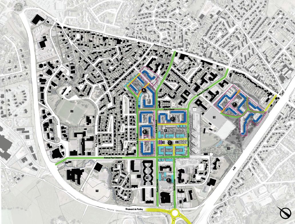 Vannes Rénovation du quartier Ménimur