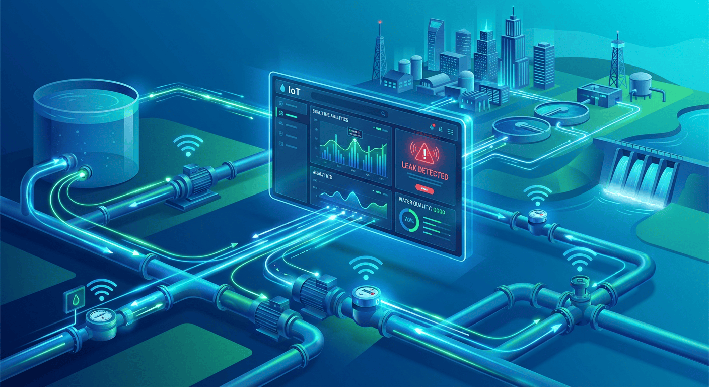 IoT water utility implementation
