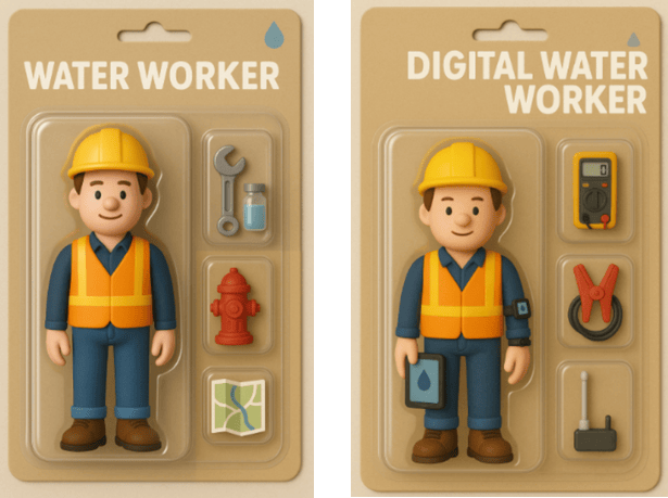 Water worker vs Digital water worker