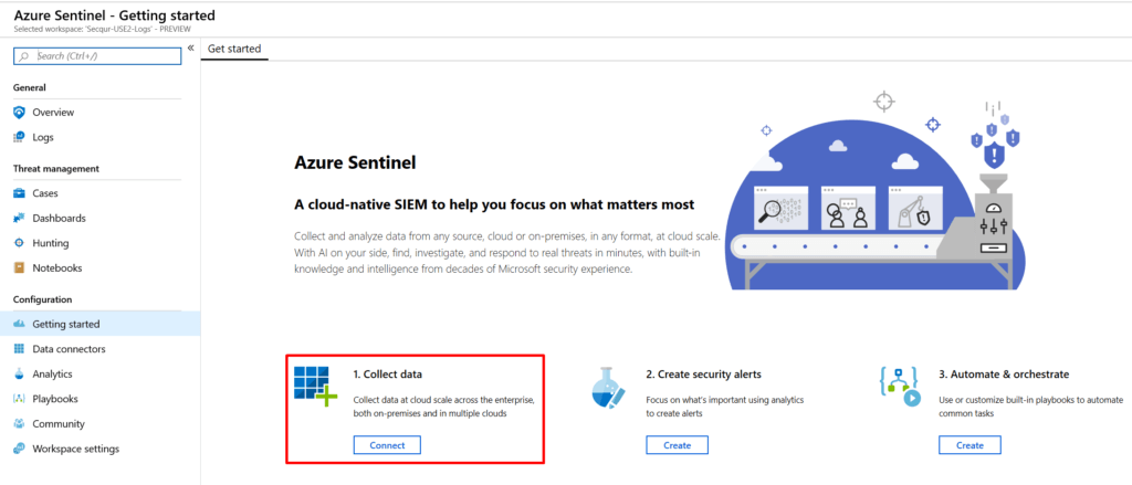 Step By Step Guide To Deploy Microsoft Sentinel - Modern Retina Sunset Illustrations | Free Download