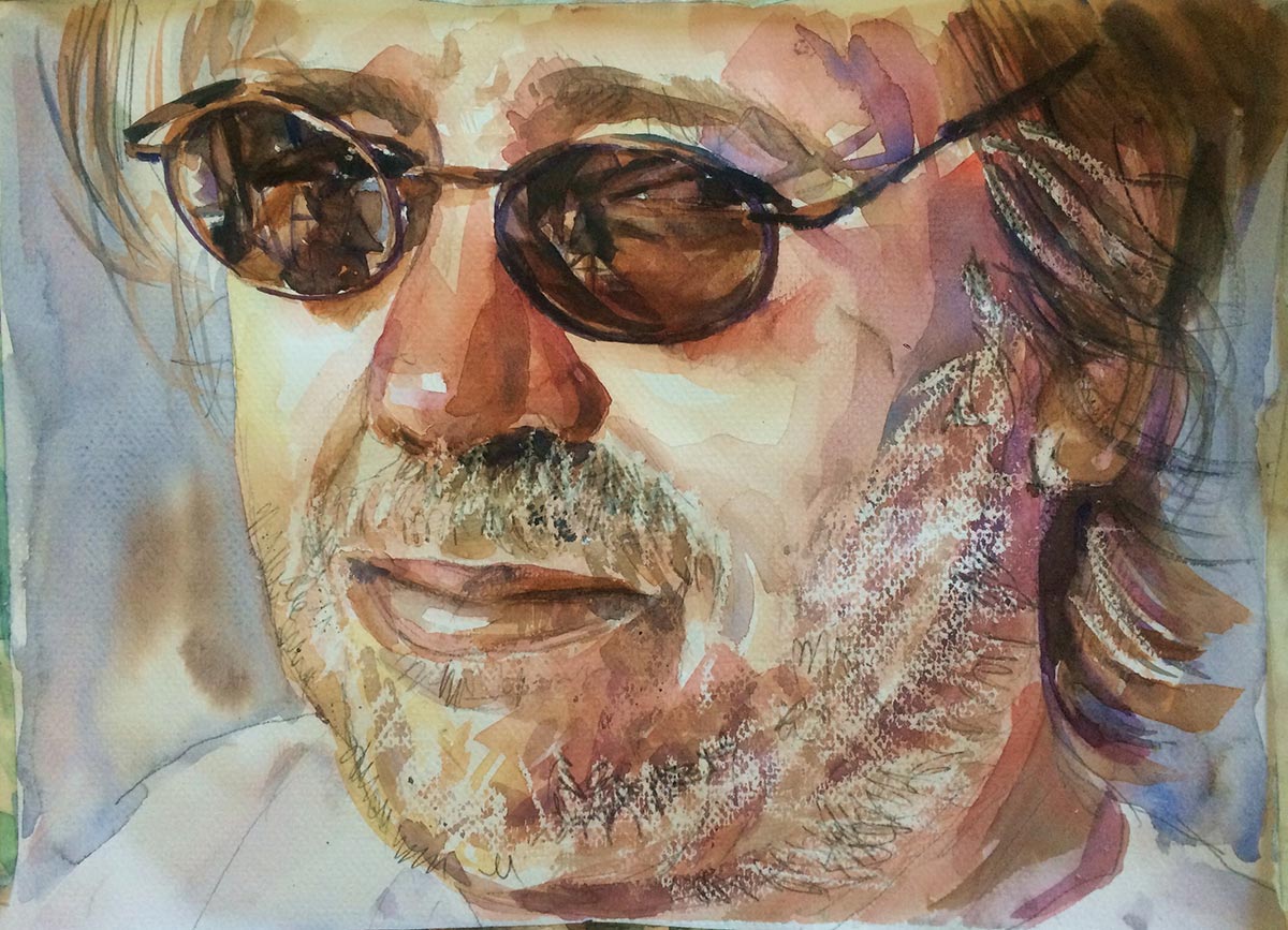 Ralf, Aquarell, 2015., 21x28 cm