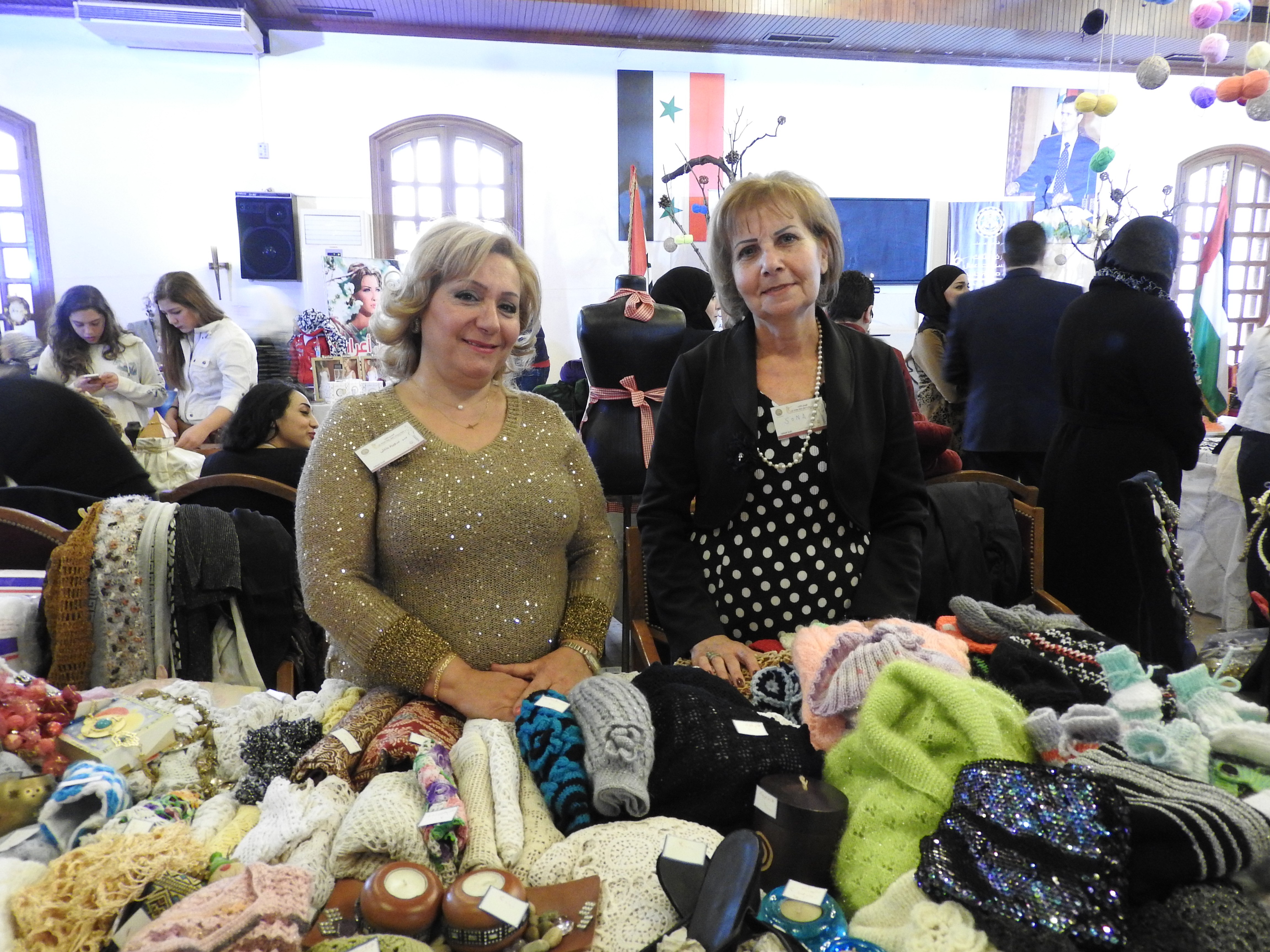 In Nov 2016, I went to an exhibition of goods hand-made by women in Aleppo. One of the main organizers and trainers in teaching skills emphasized her desire that people stay in Aleppo, in Syria, and that women work, not stay at home, when possible. Many of the women, while showing beautiful products and smiles, shared the pain they bear inside from the years of war on Syria and their own immense personal losses. https://www.youtube.com/watch?v=0cc1agDxkws