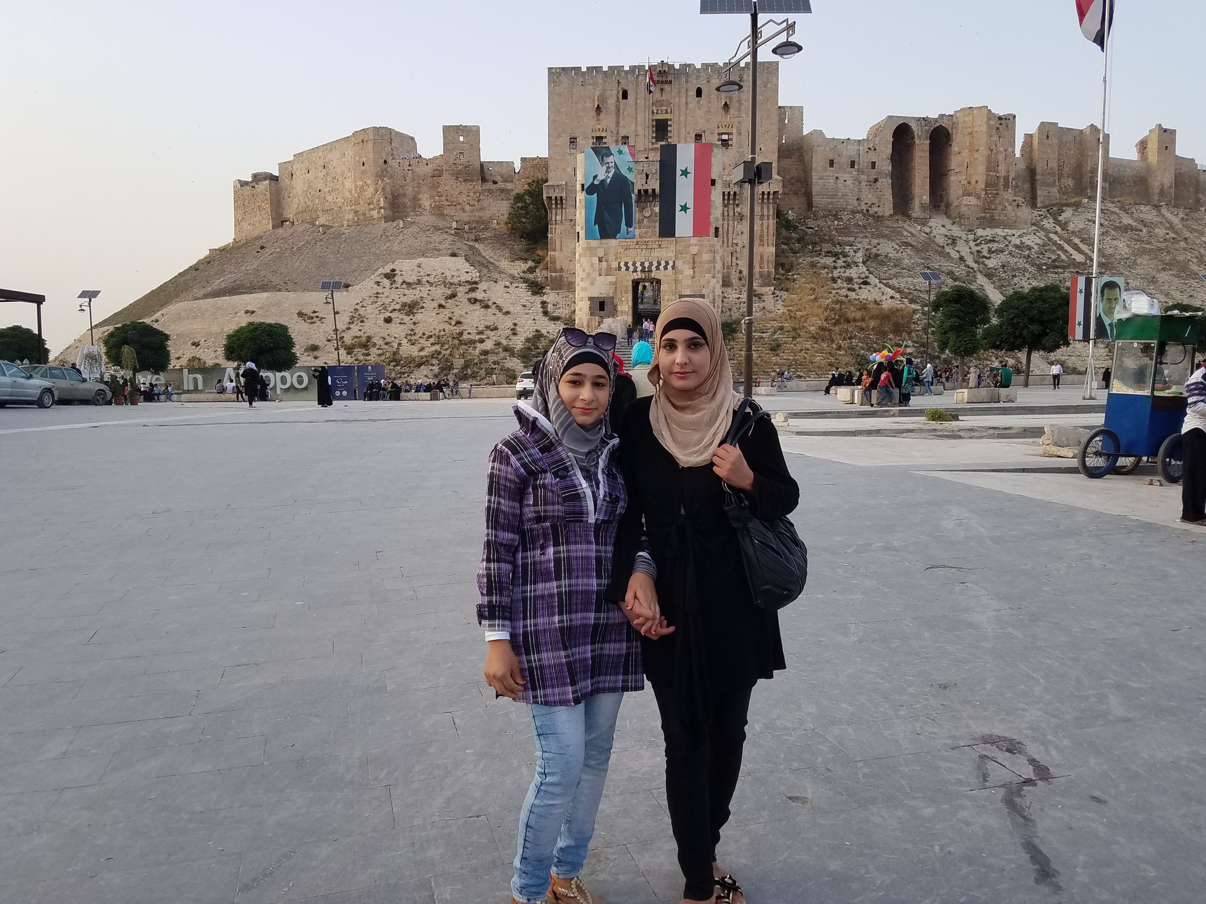 Aleppo May 2018. See: https://www.youtube.com/watch?v=ZqtTjbrm4Ec&